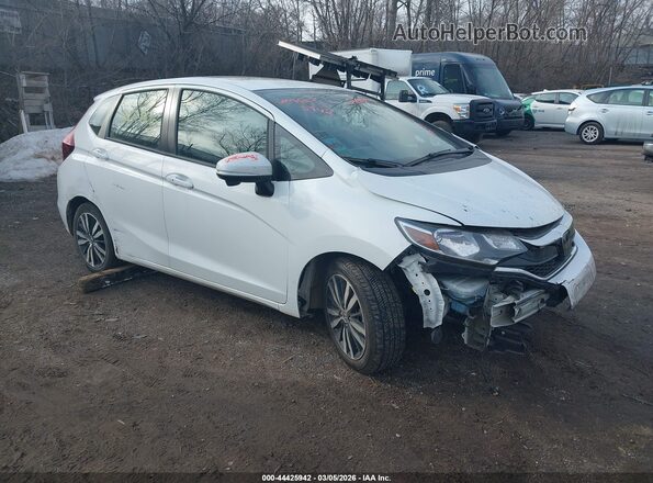 3HGGK5G89JM711973 2018 HONDA FIT Белый Передняя правая четверть