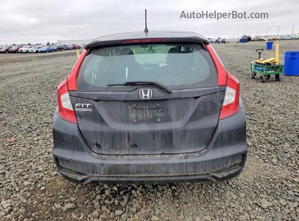 3HGGK5H41KM712807 2019 HONDA FIT Черный Вид сзади