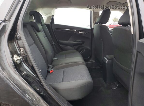 3HGGK5H41KM712807 2019 HONDA FIT Черный Вид задних сидений
