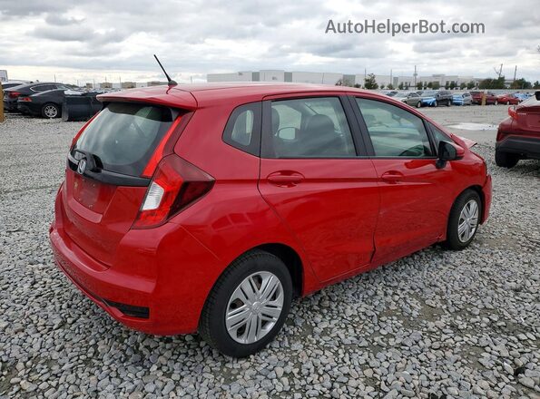 3HGGK5H46KM706162 2019 HONDA FIT Red უკანა მარჯვენა