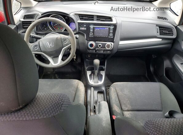 3HGGK5H46KM706162 2019 HONDA FIT Red წინა პანელის ხედი
