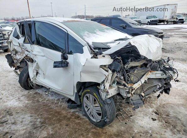 3HGGK5H4XJM723786 2018 HONDA FIT Белый Передняя правая четверть