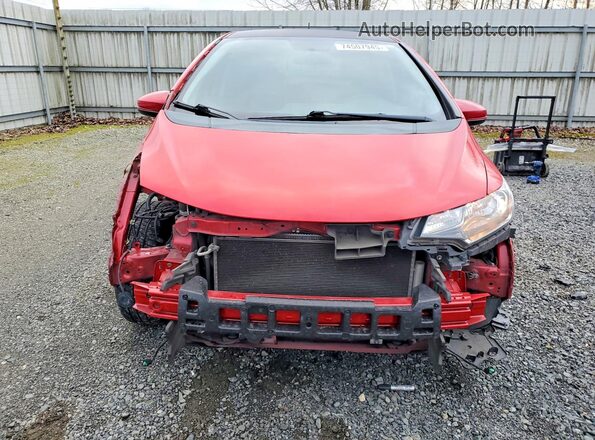 3HGGK5H68JM711086 2018 HONDA FIT Красный Вид спереди