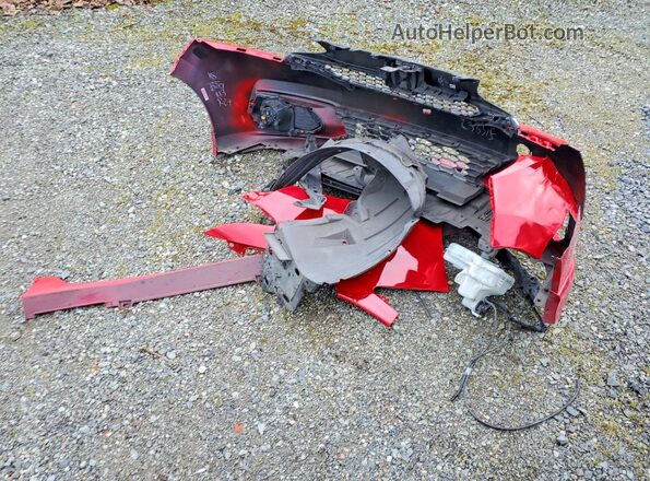 3HGGK5H68JM711086 2018 HONDA FIT Красный Вид наклейки с VIN-кодом