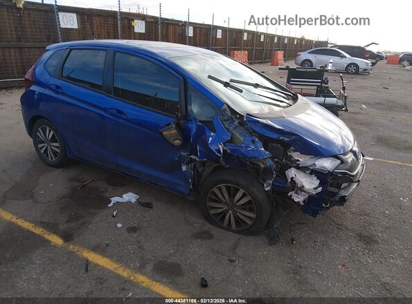 3HGGK5H83HM705580 2017 HONDA FIT Синий Передняя правая четверть