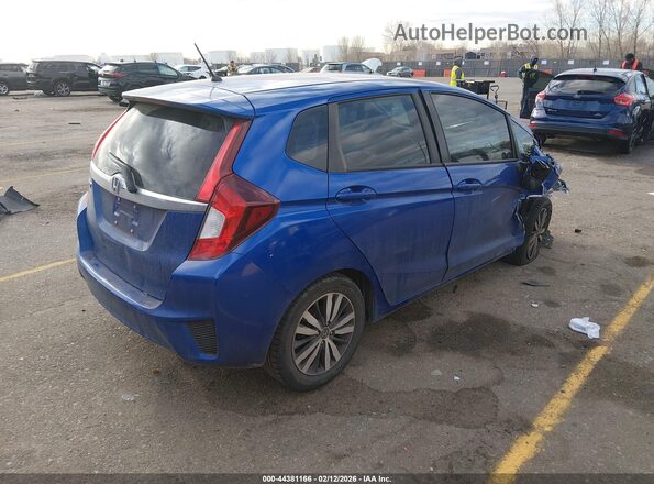 3HGGK5H83HM705580 2017 HONDA FIT Синий Задняя правая четверть