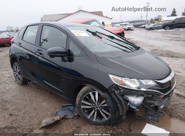 3HGGK5H8XKM724232 2019 HONDA FIT Black წინა მარჯვენა