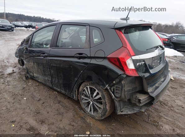 3HGGK5H8XKM724232 2019 HONDA FIT Black უკანა მარცხენა