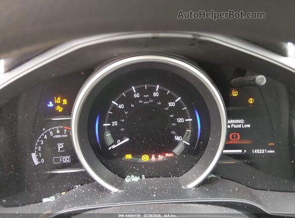 3HGGK5H8XKM724232 2019 HONDA FIT Black უკანა სავარძლების ხედი