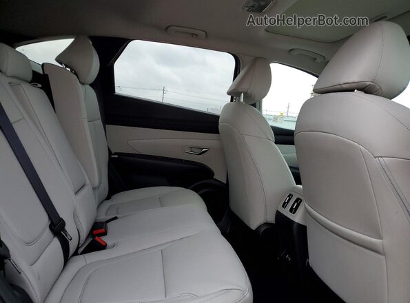 3KMJCCDE5SE019749 2025 HYUNDAI TUCSON Black Widok wnętrza z tyłu