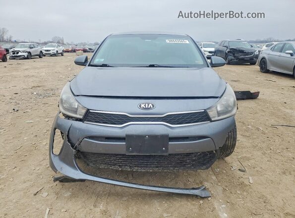 3KPA24AB4KE201528 2019 KIA RIO Серый Вид спереди