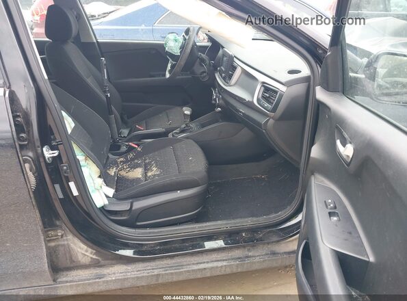 3KPA24AB6KE227760 2019 KIA RIO Черный Вид салона спереди