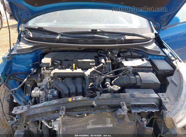 3KPA24AD0ME429823 2021 KIA RIO Синий Вид сзади