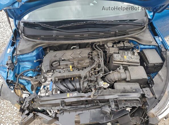 3KPA24AD1PE557654 2023 KIA RIO Blue Vista interior trasera