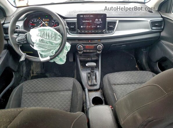 3KPA24AD1PE557654 2023 KIA RIO Blue Vista del salpicadero