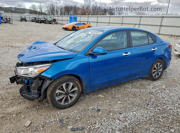 3KPA24AD1PE557654 2023 KIA RIO Blue Vista tres cuartos delantera izquierda