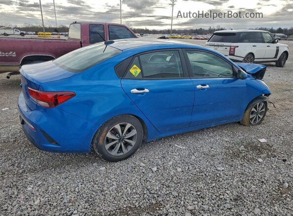 3KPA24AD1PE557654 2023 KIA RIO Blue Trasero derecho