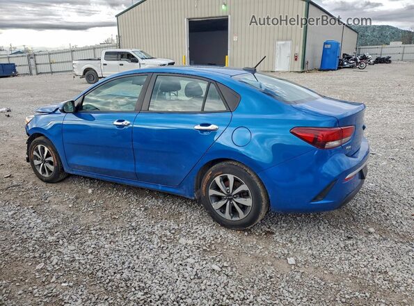 3KPA24AD1PE557654 2023 KIA RIO Blue Trasero izquierdo