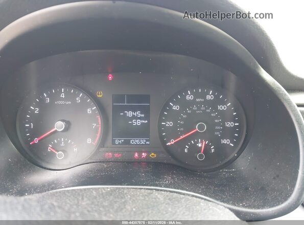 3KPA24AD2ME404986 2021 KIA RIO Серебряный Вид задних сидений