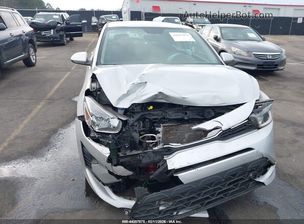3KPA24AD2ME404986 2021 KIA RIO Серебряный Вид щитка приборов
