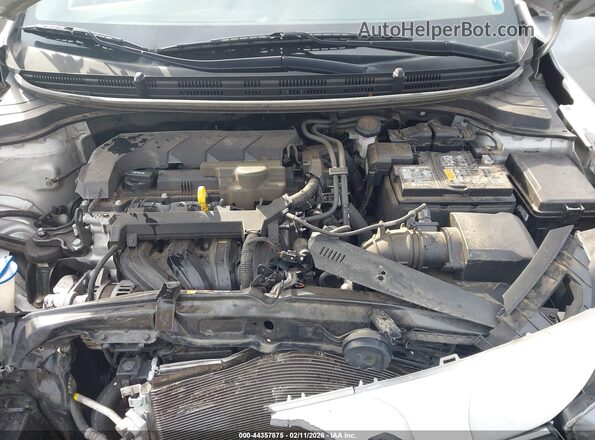 3KPA24AD2ME404986 2021 KIA RIO Серебряный Вид сзади