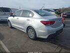 2020 Kia Rio Lx Silver vin: 3KPA24AD4LE359516