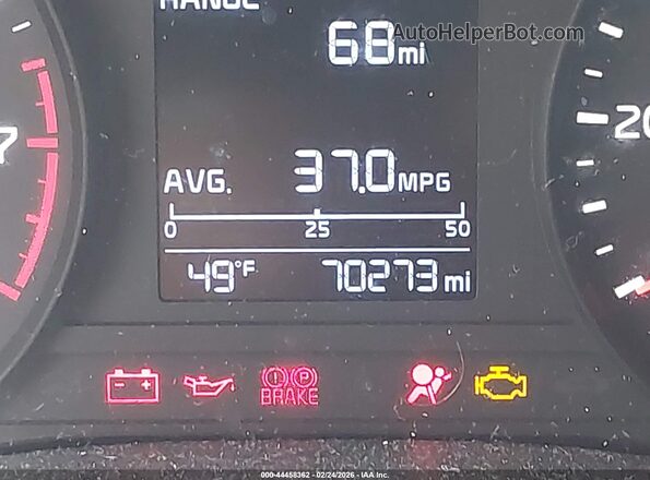 3KPA24AD4LE359516 2020 KIA RIO Silver 