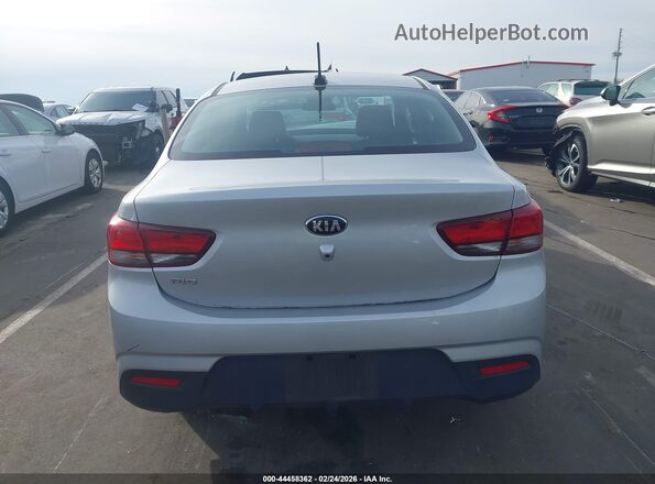 3KPA24AD4LE359516 2020 KIA RIO Silver 