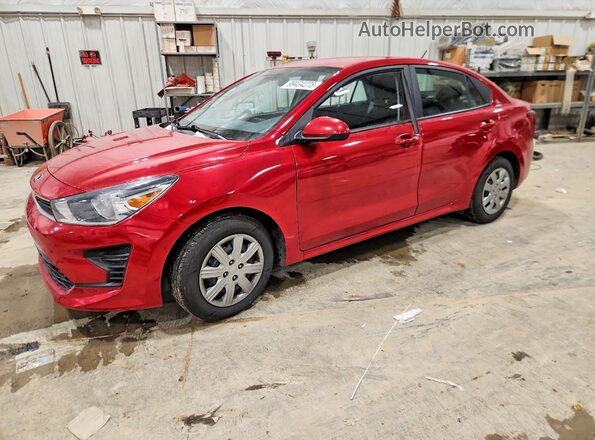 3KPA24AD4ME384935 2021 KIA RIO Red Przód lewy