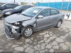 2021 Kia Rio S Gray vin: 3KPA24AD5ME391473
