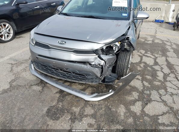 3KPA24AD5ME391473 2021 KIA RIO Gray Вид спереду