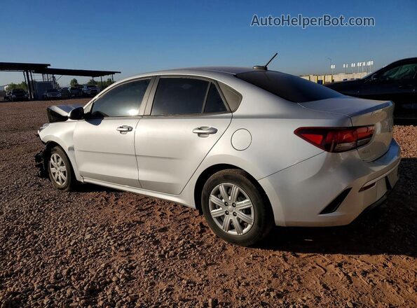 3KPA24AD5NE504520 2022 KIA RIO Серебряный Задняя левая четверть