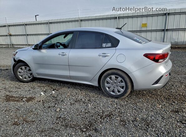 3KPA24AD7ME423002 2021 KIA RIO Silver Задня ліва чверть
