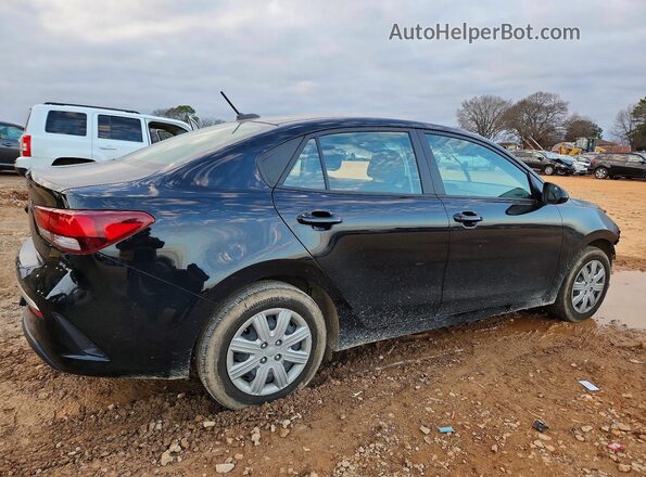 3KPA24AD7PE628713 2023 KIA RIO Черный Задняя правая четверть