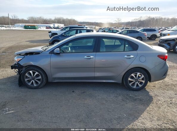 3KPA24AD8ME416124 2021 KIA RIO Gray 