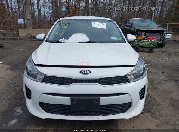 3KPA25AB0KE205808 2019 KIA RIO 5-DOOR Белый Вид щитка приборов