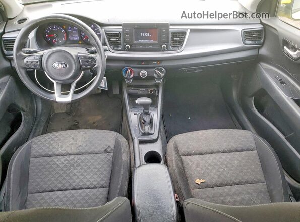 3KPA25AB7JE087710 2018 KIA RIO Двухцветный Вид панели приборов