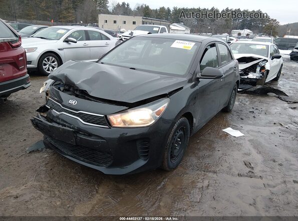 3KPA25ABXKE178083 2019 KIA RIO 5-DOOR Черный Передняя левая четверть
