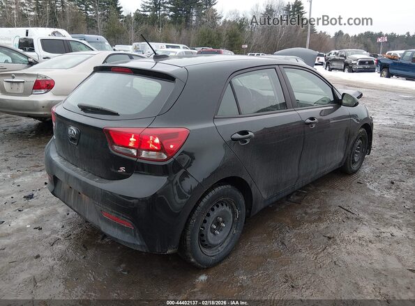 3KPA25ABXKE178083 2019 KIA RIO 5-DOOR Черный Задняя правая четверть