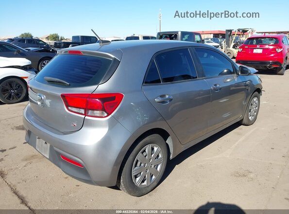 3KPA25AD3ME367677 2021 KIA RIO 5-DOOR Silver Задня права чверть