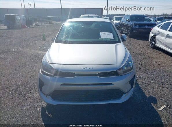 3KPA25AD9NE438785 2022 KIA RIO 5-DOOR Серебряный Вид щитка приборов