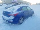 2018 Hyundai Accent Se Синий vin: 3KPC24A31JE005336