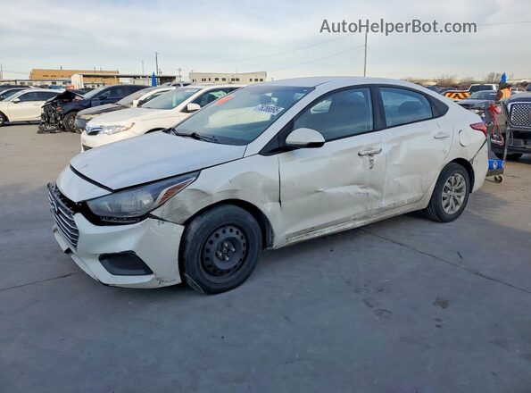 3KPC24A31KE045160 2019 HYUNDAI ACCENT White Przód lewy