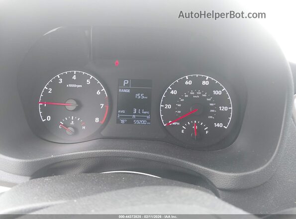 3KPC24A32JE012375 2018 HYUNDAI ACCENT Белый Вид задних сидений