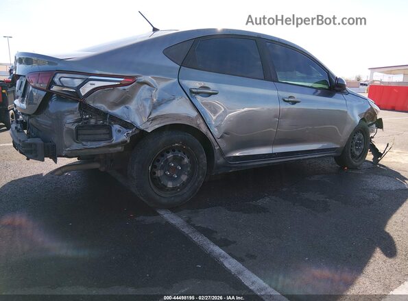 3KPC24A32JE031962 2018 HYUNDAI ACCENT Gray Tył prawy