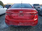 2019 Hyundai Accent Se Red vin: 3KPC24A33KE063594