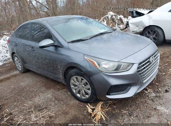 3KPC24A33KE087409 2019 HYUNDAI ACCENT Серый Передняя правая четверть
