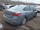 2019 Hyundai Accent Se Серый vin: 3KPC24A33KE087409