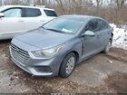 2019 Hyundai Accent Se Серый vin: 3KPC24A33KE087409