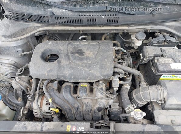 3KPC24A33KE087409 2019 HYUNDAI ACCENT Серый Вид сзади